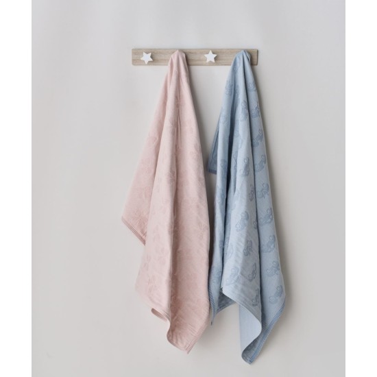 Κουβέρτα Καλοκαιρινή Κούνιας Stylish Mobilo Cotton Kentia (100x140) 1Τεμ