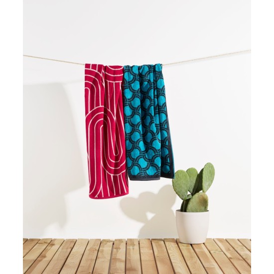 Πετσέτα Θαλάσσης Loft Carilo Cotton Kentia (80x160) 1Τεμ