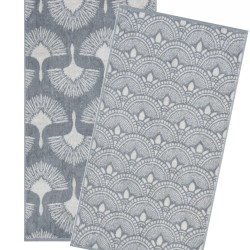 Πετσέτες Σετ Versus Kavan 22 Jacquard Cotton Kentia (50x90) 2Τεμ