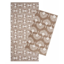 Πετσέτες Σετ Versus Kavan 26 Jacquard Cotton Kentia 2Τεμ