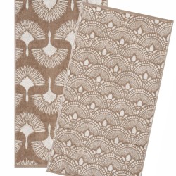 Πετσέτες Σετ Versus Kavan 26 Jacquard Cotton Kentia (50x90) 2Τεμ