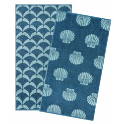 Πετσέτες Σετ Versus Sheru 01 Jacquard Cotton Kentia (50x90) 2Τεμ