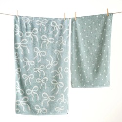 Πετσέτες Σετ Versus Nastrino 10 Jacquard Cotton Kentia 2Τεμ