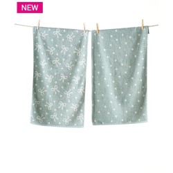 Πετσέτες Σετ Versus Nastrino 10 Jacquard Cotton Kentia (50x90) 2Τεμ