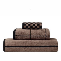Πετσέτα Μπάνιου Stylish Onxy 04 Jacquard Cotton Kentia (80x150) 1Τεμ