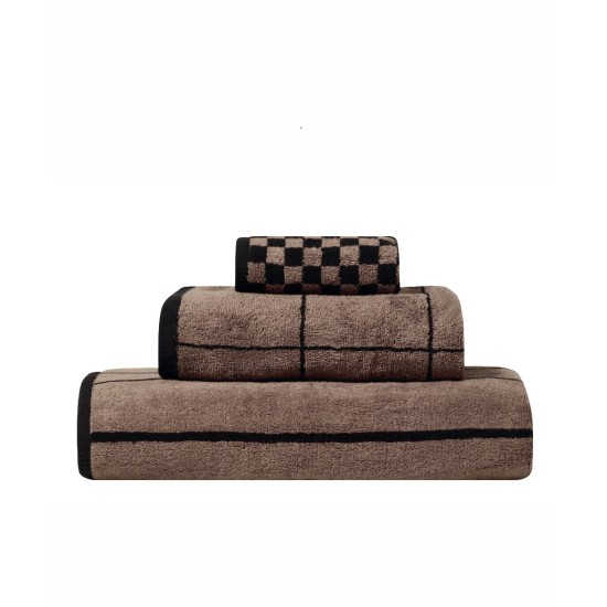 Πετσέτα Χεριών Stylish Onxy 04 Jacquard Cotton Kentia (30x50) 1Τεμ