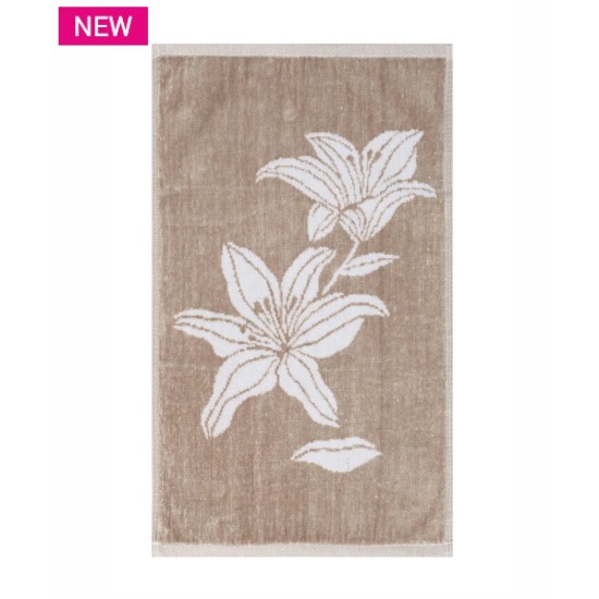 Πετσέτα Προσώπου Stylish Kikeko 13 Jacquard Cotton Kentia (50x100) 1Τεμ