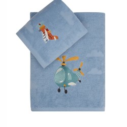 Πετσέτες Παιδικές Σετ Loft Stafan Cotton Kentia 2Τεμ