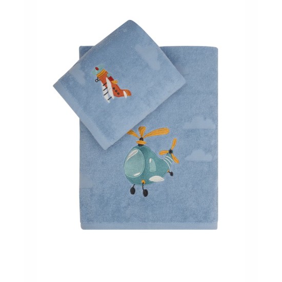 Πετσέτες Παιδικές Σετ Loft Stafan Cotton Kentia 2Τεμ