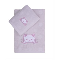 Πετσέτες Παιδικές Σετ Loft Nalani Cotton Kentia 2Τεμ Πετσέτες Παιδικές Σετ Loft Nalani Cotton Kentia 2Τεμ