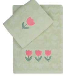 Πετσέτες Παιδικές Σετ Loft Lirio Cotton Kentia 2Τεμ