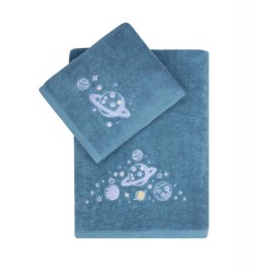Πετσέτες Παιδικές Σετ Loft Leandro Cotton Kentia 2Τεμ Πετσέτες Παιδικές Σετ Loft Leandro Cotton Kentia 2Τεμ