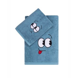 Πετσέτες Παιδικές Σετ Loft Rodney Cotton Kentia 2Τεμ Πετσέτες Παιδικές Σετ Loft Rodney Cotton Kentia 2Τεμ