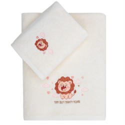 Πετσέτες Παιδικές Σετ Loft Mavis 12 Cotton Kentia 2Τεμ