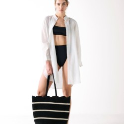 Φόρεμα Παραλίας Loft Chemisiere Cotton Kentia 1Τεμ
