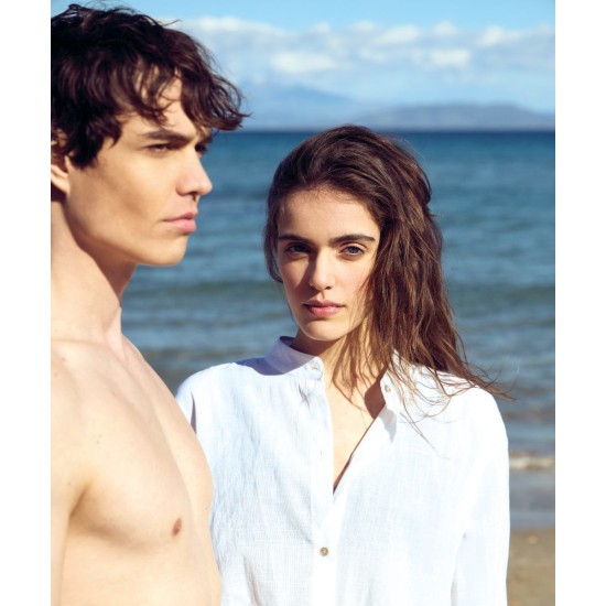 Φόρεμα Παραλίας Loft Chemisiere Cotton Kentia 1Τεμ