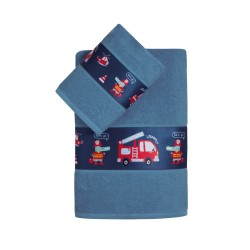 Πετσέτες Παιδικές Σετ Loft Sparky Cotton Kentia 2Τεμ Πετσέτες Παιδικές Σετ Loft Sparky Cotton Kentia 2Τεμ