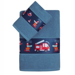 Πετσέτες Παιδικές Σετ Loft Sparky Cotton Kentia 2Τεμ