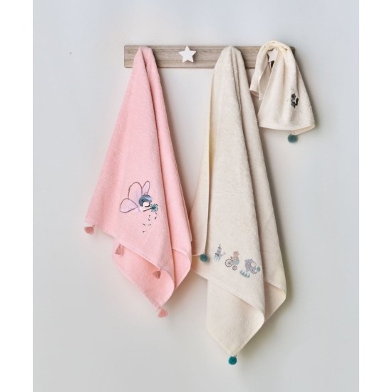 Πετσέτες Βρεφικές Σετ Loft Alima Cotton Kentia 2Τεμ