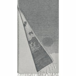 Πετσέτα Παρεό Διπλής Όψης Stylsih Possidi Cotton Kentia (95x170) 1Τεμ