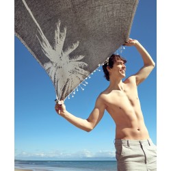 Πετσέτα Παρεό Διπλής Όψης Stylsih Possidi Cotton Kentia (95x170) 1Τεμ