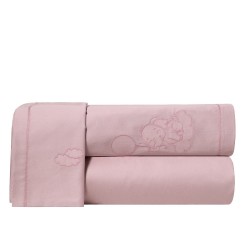 Σεντόνια Βρεφικά Κούνιας Σετ Serenity Cocoon 14 Satin 300TC Cotton Kentia (120x170) 3Τεμ