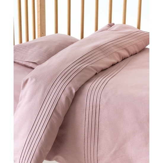Παπλωματοθήκη Βρεφική Κούνιας Σετ Serenity Whisper 14 Satin 300TC Cotton Kentia (100x140) 2Τεμ