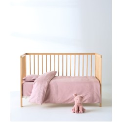 Παπλωματοθήκη Βρεφική Κούνιας Σετ Serenity Whisper 14 Satin 300TC Cotton Kentia (100x140) 2Τεμ Παπλωματοθήκη Βρεφική Κούνιας Σετ Serenity Whisper 14 Satin 300TC Cotton Kentia (100x140) 2Τεμ