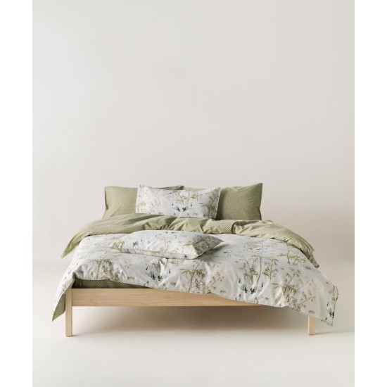 Σεντόνια Υπέρδιπλα Σετ Stylish Shizen 36 Satin 300TC Cotton Kentia (240x270) 4Τεμ