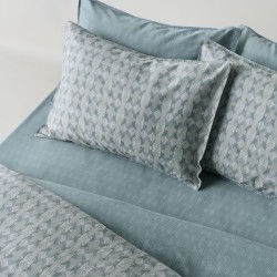 Παπλωματοθήκη Υπέρδιπλη Σετ Stylish Artisan Satin 300TC Cotton Kentia (220x240) 3Τεμ