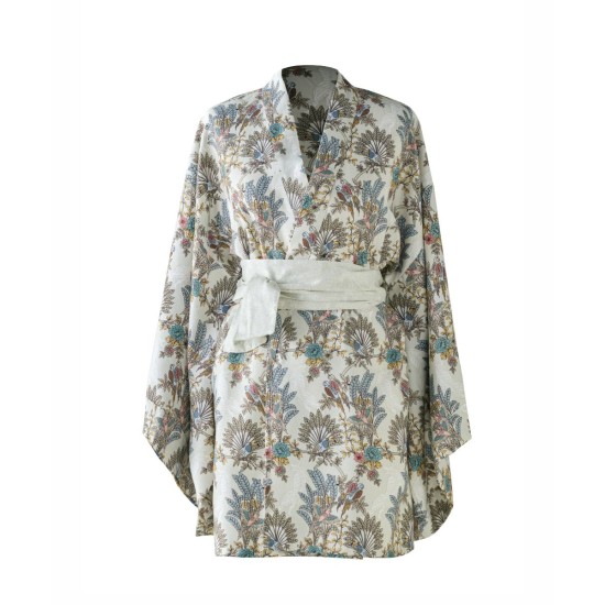 Κιμονό Stylish Parrot Satin 210TC Cotton Kentia 1Τεμ
