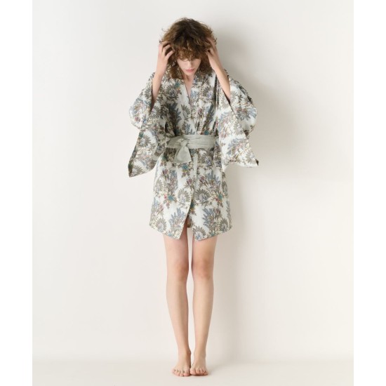 Κιμονό Stylish Parrot Satin 210TC Cotton Kentia 1Τεμ