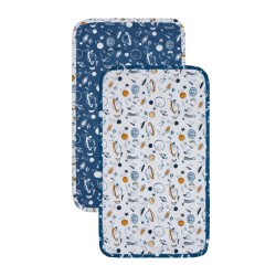 Σελτεδάκια Σετ Versus Garnet Cotton Kentia (70x42) 2Τεμ