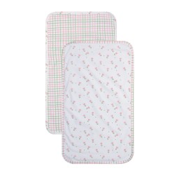 Σελτεδάκια Σετ Versus Lirio Cotton Kentia (70x42) 2Τεμ