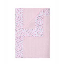 Κουβέρτα Καλοκαιρινή Αγκαλιάς Stylish Cereza Waffle Με Φάσα Cotton Kentia (70x100) 1Τεμ