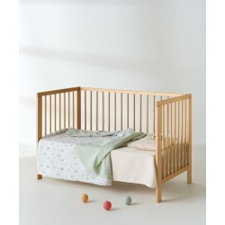 Κουβέρτα Καλοκαιρινή Βρεφική Κούνιας Stylish Gonzo Διπλής Όψης Waffle Cotton Kentia (100x140) 1Τεμ