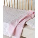 Κουβέρτα Καλοκαιρινή Βρεφική Κούνιας Stylish Lirio Διπλής Όψης Waffle Cotton Kentia (100x140) 1Τεμ