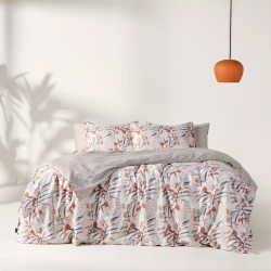 Σεντόνια Υπέρδιπλα Σετ Stylish Sumela 26 210TC Satin Cotton Kentia (240x270) 4Τεμ