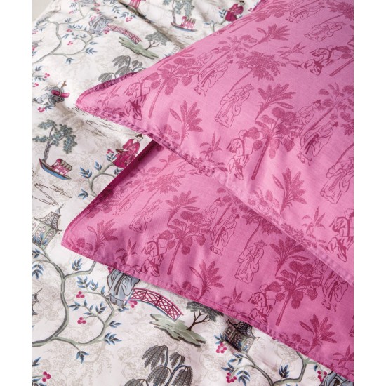 Μαξιλαροθήκες Σετ Stylish Ugetsu 15A 210TC Satin Cotton Kentia (50x70+1) 2Τεμ