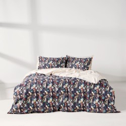 Σεντόνια Υπέρδιπλα Σετ Stylish Liliver 210TC Satin Cotton Kentia (240x270) 4Τεμ