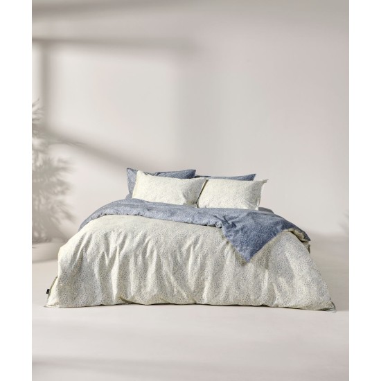 Παπλωματοθήκη King Σετ Stylish Elsy 01 Satin Cotton Kentia (260x240+1) 3Τεμ