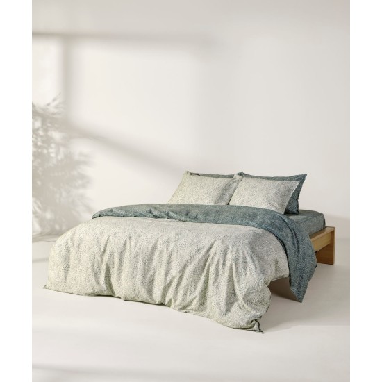 Παπλωματοθήκη King Σετ Stylish Elsy 02 Satin Cotton Kentia (260x240+1) 3Τεμ