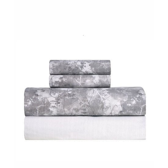 Σεντόνια Υπέρδιπλα Σετ Stylish Opalite 15 Percale 260TC Cotton Kentia (240x270) 4Τεμ