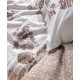 Παπλωματοθήκη King Σετ Stylish Cruso Percale 260TC Cotton Kentia (265x245) 3Τεμ