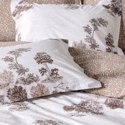 Μαξιλαροθήκες Σετ Stylish Cruso Percale 260TC Cotton Kentia (50x70+3) 2Τεμ