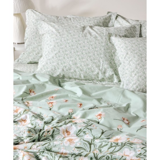 Μαξιλαροθήκες Σετ Stylish Judith Percale A 260TC Cotton Kentia (50x70+3) 2Τεμ