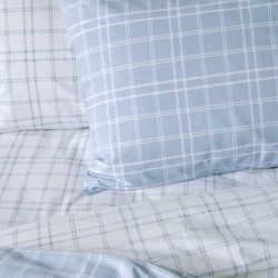 Σεντόνια Ημίδιπλα Σετ Loft Jinu 16 Cotton Kentia (120x200+35 ) Με Λάστιχο 3Τεμ