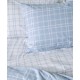 Σεντόνια Μονά Σετ Loft Jinu 16 Cotton Kentia (90x200+35 ) Με Λάστιχο 3Τεμ