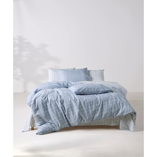 Παπλωματοθήκη Υπέρδιπλη Σετ Loft Jinu 16 Cotton Kentia (225x245) 3Τεμ