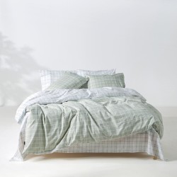 Σεντόνια Υπέρδιπλα Σετ Loft Jinu 36 Cotton Kentia (160x200+35 ) Με Λάστιχο 4Τεμ